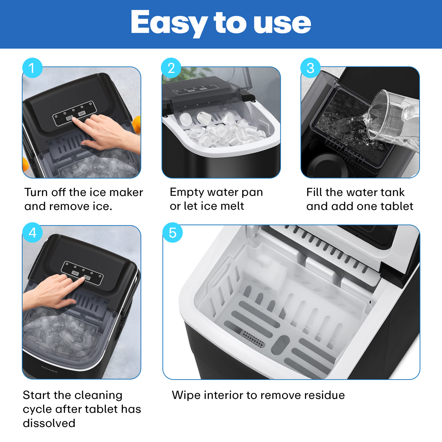Ice Machine Cleaner Tablets (30 Pieces)