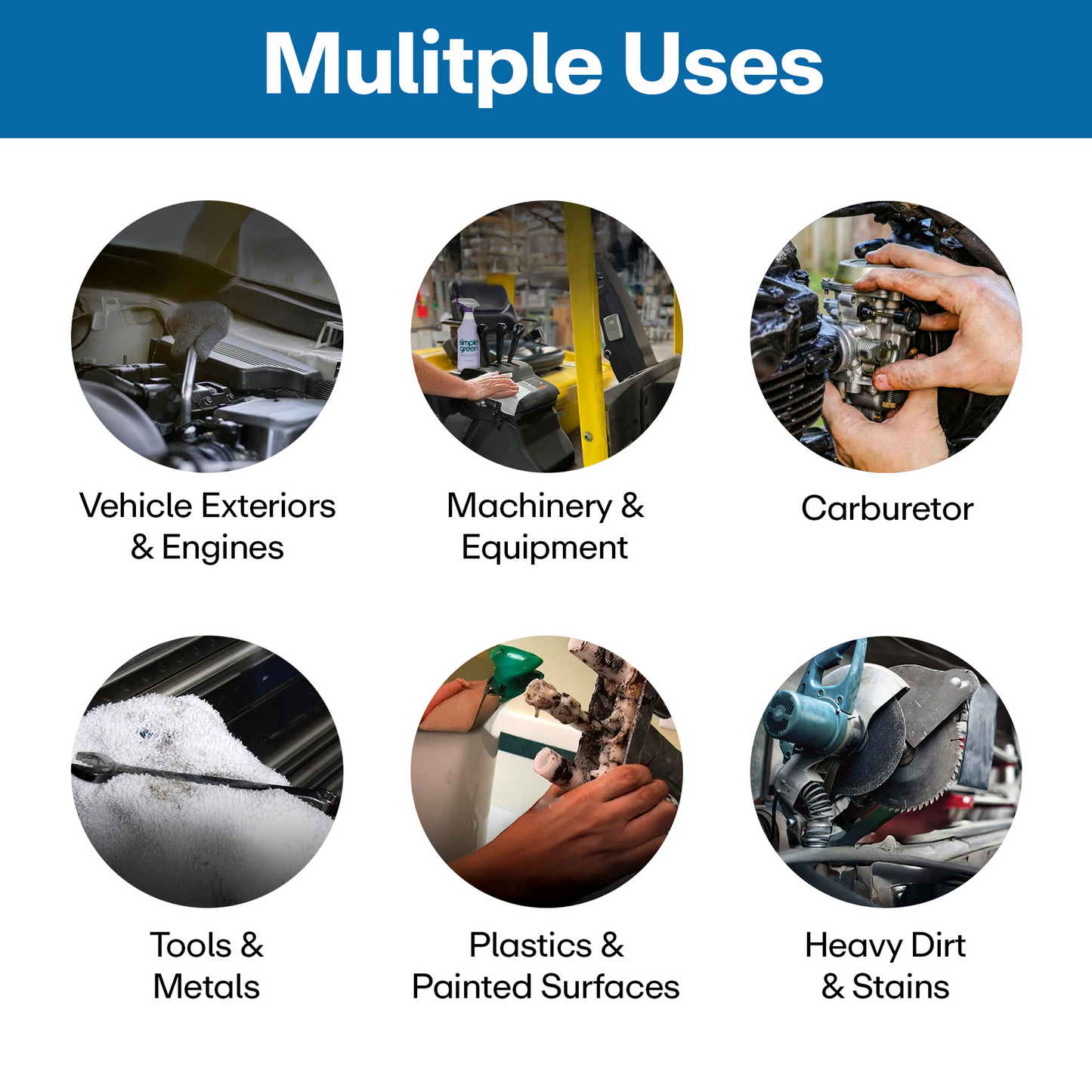 Ultrasonic Car Parts Cleaner (32 Oz.) + Free Cloth