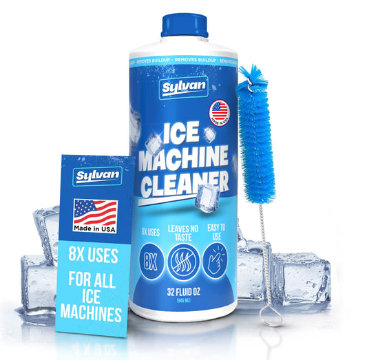 Ice Machine Cleaner (32 Oz.) + Free Brush