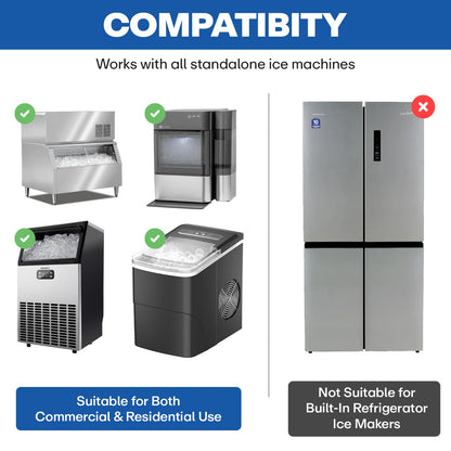 Ice Machine Cleaner (32 Oz.) + Free Brush