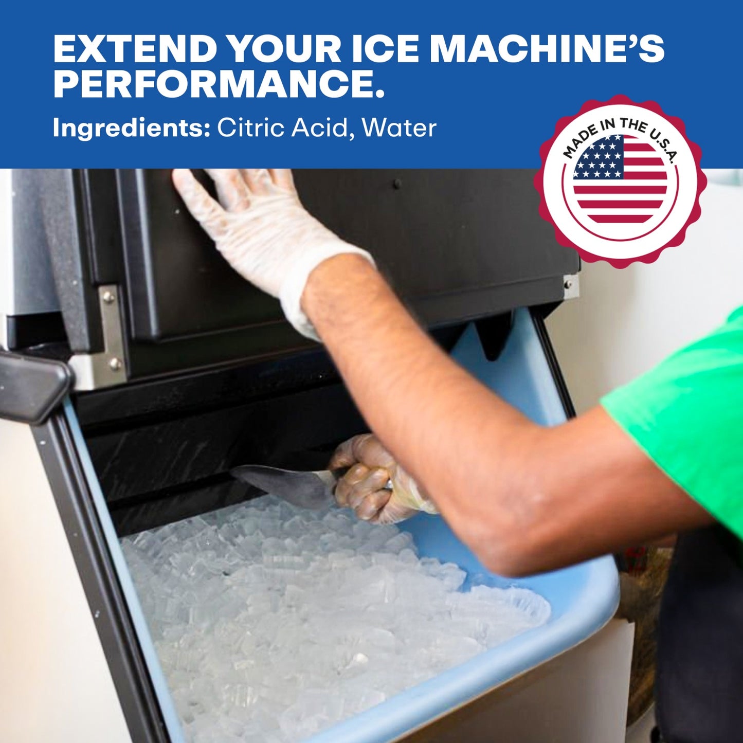 Ice Machine Cleaner (32 Oz.) + Free Brush